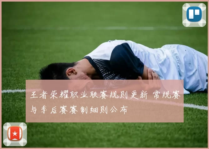 王者荣耀职业联赛规则更新 常规赛与季后赛赛制细则公布